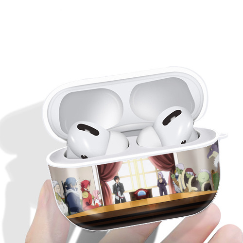 転スラ Regarding Reincarnated to Slime 【AirPods Pro用】ハードシェル保護ケース 耐衝撃・防指紋・カラビナ付き商品仕様