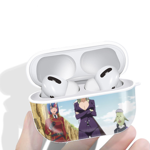 転スラ Regarding Reincarnated to Slime 【AirPods Pro用】ハードシェル保護ケース 耐衝撃・防指紋・カラビナ付き商品仕様