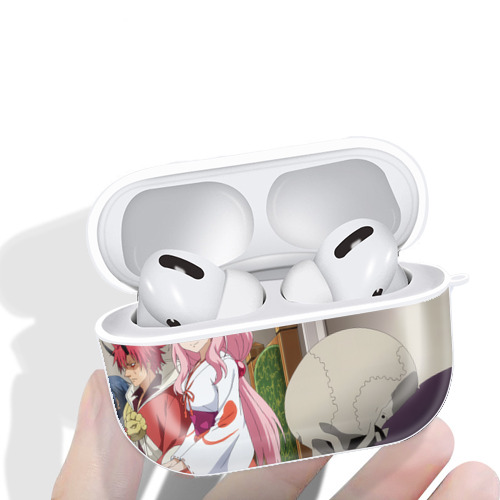 転スラ Regarding Reincarnated to Slime 【AirPods Pro用】ハードシェル保護ケース 耐衝撃・防指紋・カラビナ付き商品仕様