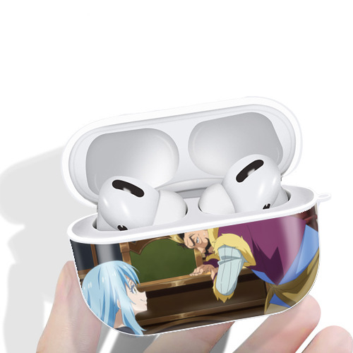 転スラ Regarding Reincarnated to Slime 【AirPods Pro用】ハードシェル保護ケース 耐衝撃・防指紋・カラビナ付き商品仕様