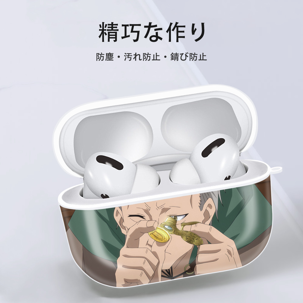 転スラ Regarding Reincarnated to Slime 【AirPods Pro用】ハードシェル保護ケース 耐衝撃・防指紋・カラビナ付き商品仕様