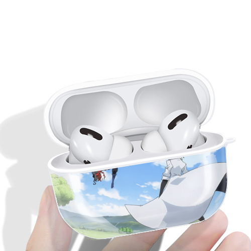 転スラ Regarding Reincarnated to Slime 【AirPods Pro用】ハードシェル保護ケース 耐衝撃・防指紋・カラビナ付き商品仕様