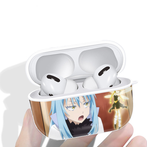 転スラ Regarding Reincarnated to Slime 【AirPods Pro用】ハードシェル保護ケース 耐衝撃・防指紋・カラビナ付き商品仕様