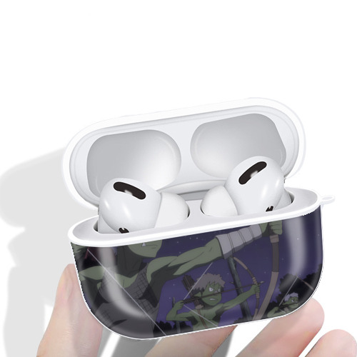 転スラ Regarding Reincarnated to Slime 【AirPods Pro用】ハードシェル保護ケース 耐衝撃・防指紋・カラビナ付き商品仕様