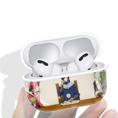 転スラ Regarding Reincarnated to Slime 【AirPods Pro用】ハードシェル保護ケース 耐衝撃・防指紋・カラビナ付き商品仕様