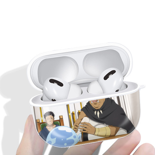 転スラ Regarding Reincarnated to Slime 【AirPods Pro用】ハードシェル保護ケース 耐衝撃・防指紋・カラビナ付き商品仕様