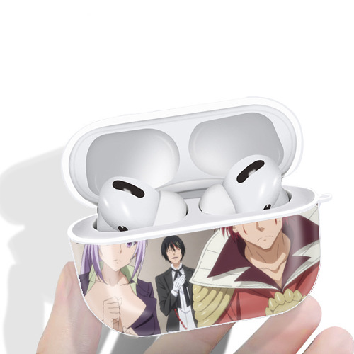 転スラ Regarding Reincarnated to Slime 【AirPods Pro用】ハードシェル保護ケース 耐衝撃・防指紋・カラビナ付き商品仕様