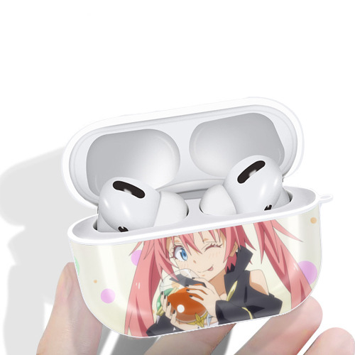 転スラ Regarding Reincarnated to Slime 【AirPods Pro用】ハードシェル保護ケース 耐衝撃・防指紋・カラビナ付き商品仕様