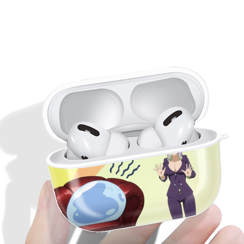 転スラ Regarding Reincarnated to Slime 【AirPods Pro用】ハードシェル保護ケース 耐衝撃・防指紋・カラビナ付き商品仕様
