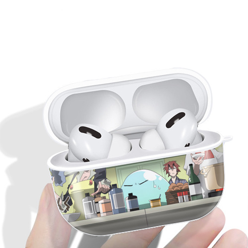 転スラ Regarding Reincarnated to Slime 【AirPods Pro用】ハードシェル保護ケース 耐衝撃・防指紋・カラビナ付き商品仕様