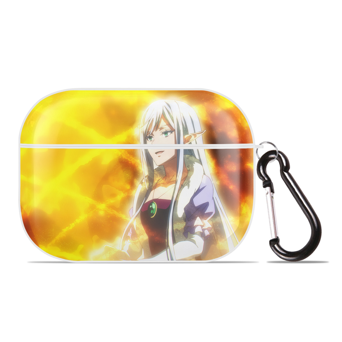 （画像用） 転スラ Regarding Reincarnated to Slime 【AirPods Pro用】ハードシェル保護ケース 耐衝撃・防指紋・カラビナ付き商品仕様