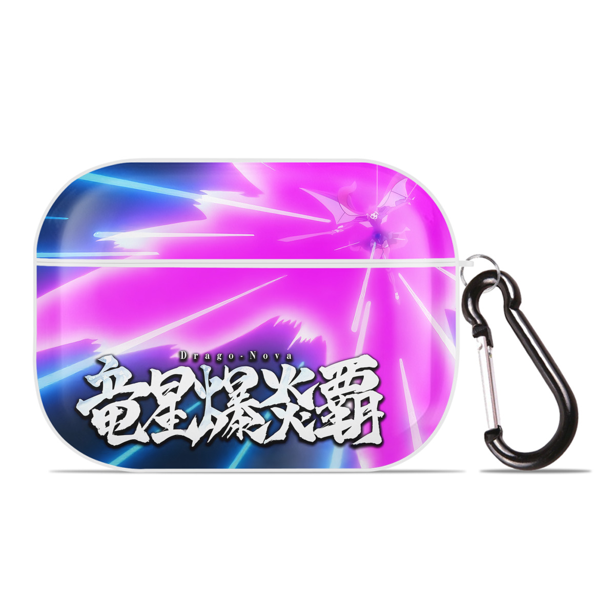 （画像用） 転スラ Regarding Reincarnated to Slime 【AirPods Pro用】ハードシェル保護ケース 耐衝撃・防指紋・カラビナ付き商品仕様