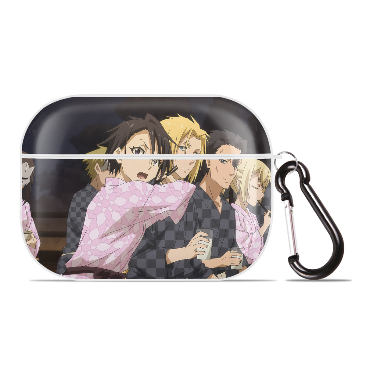 （画像用） 転スラ Regarding Reincarnated to Slime 【AirPods Pro用】ハードシェル保護ケース 耐衝撃・防指紋・カラビナ付き商品仕様