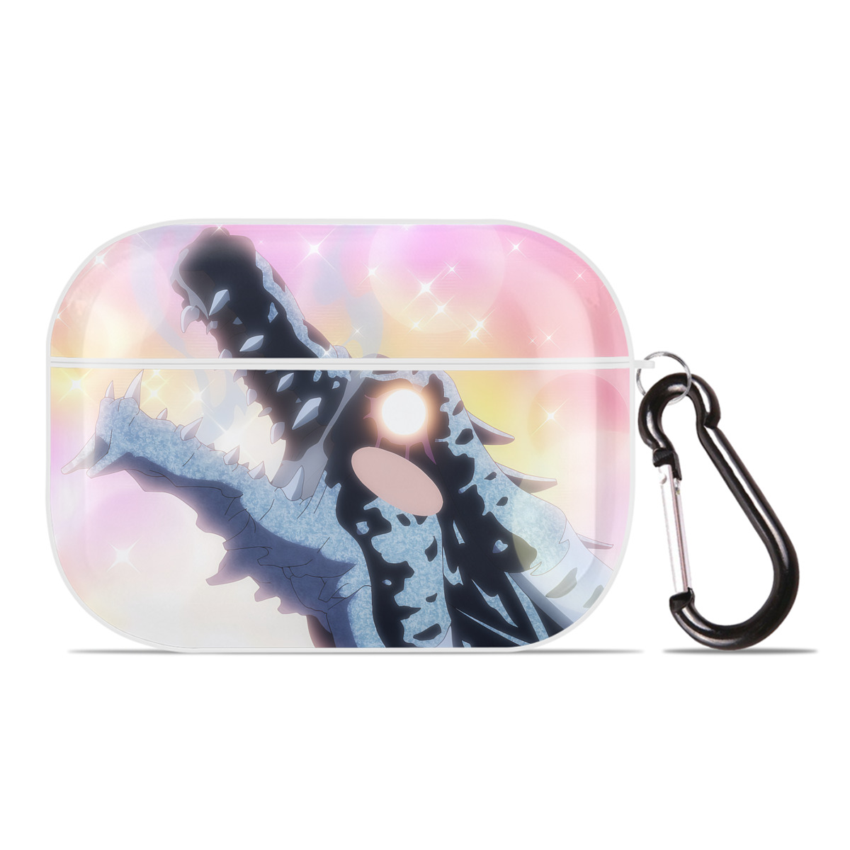 （画像用） 転スラ Regarding Reincarnated to Slime 【AirPods Pro用】ハードシェル保護ケース 耐衝撃・防指紋・カラビナ付き商品仕様