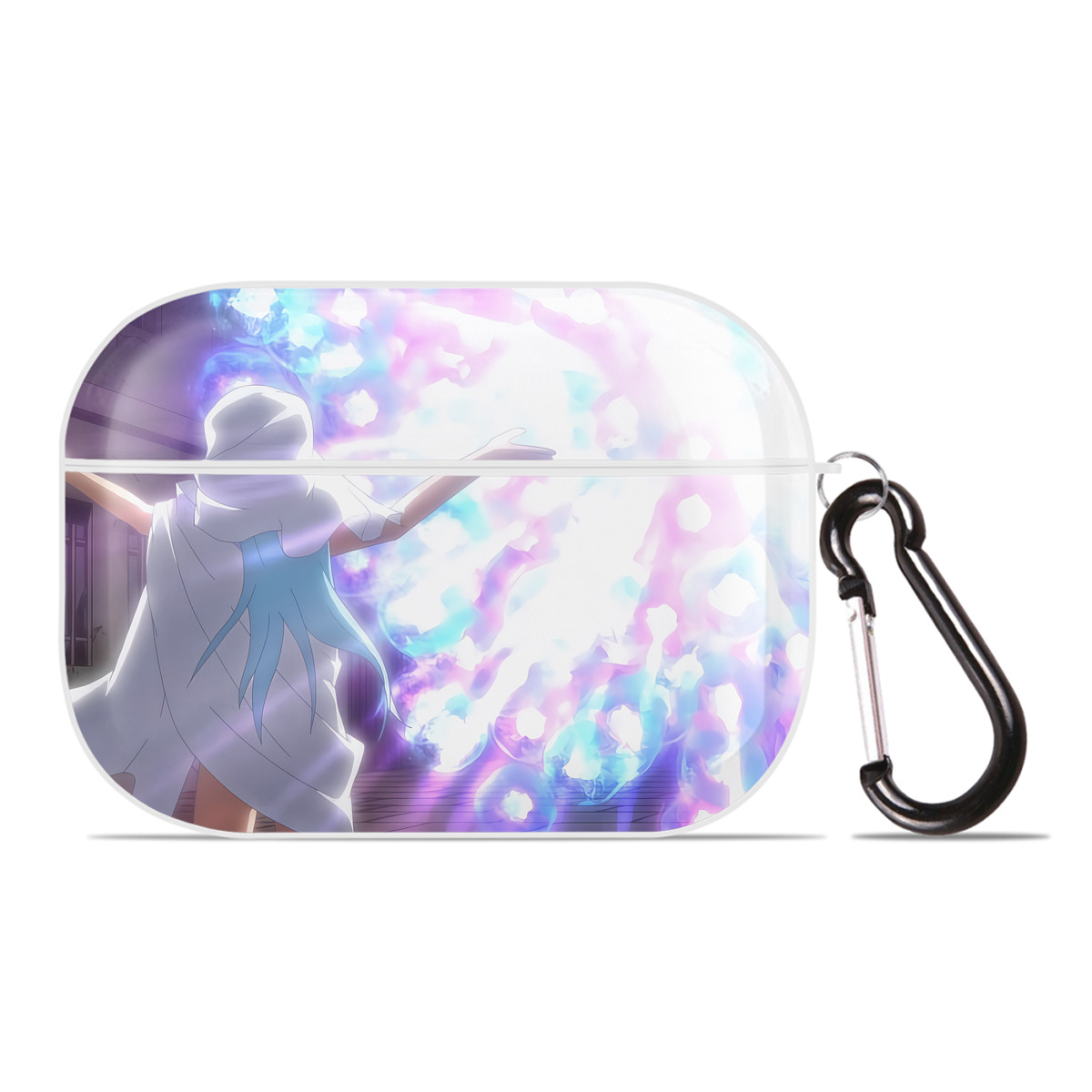 （画像用） 転スラ Regarding Reincarnated to Slime 【AirPods Pro用】ハードシェル保護ケース 耐衝撃・防指紋・カラビナ付き商品仕様