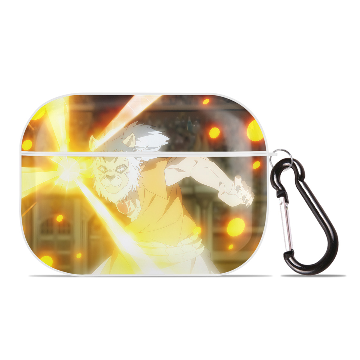 （画像用） 転スラ Regarding Reincarnated to Slime 【AirPods Pro用】ハードシェル保護ケース 耐衝撃・防指紋・カラビナ付き商品仕様