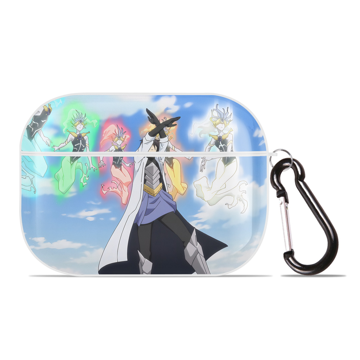 （画像用） 転スラ Regarding Reincarnated to Slime 【AirPods Pro用】ハードシェル保護ケース 耐衝撃・防指紋・カラビナ付き商品仕様