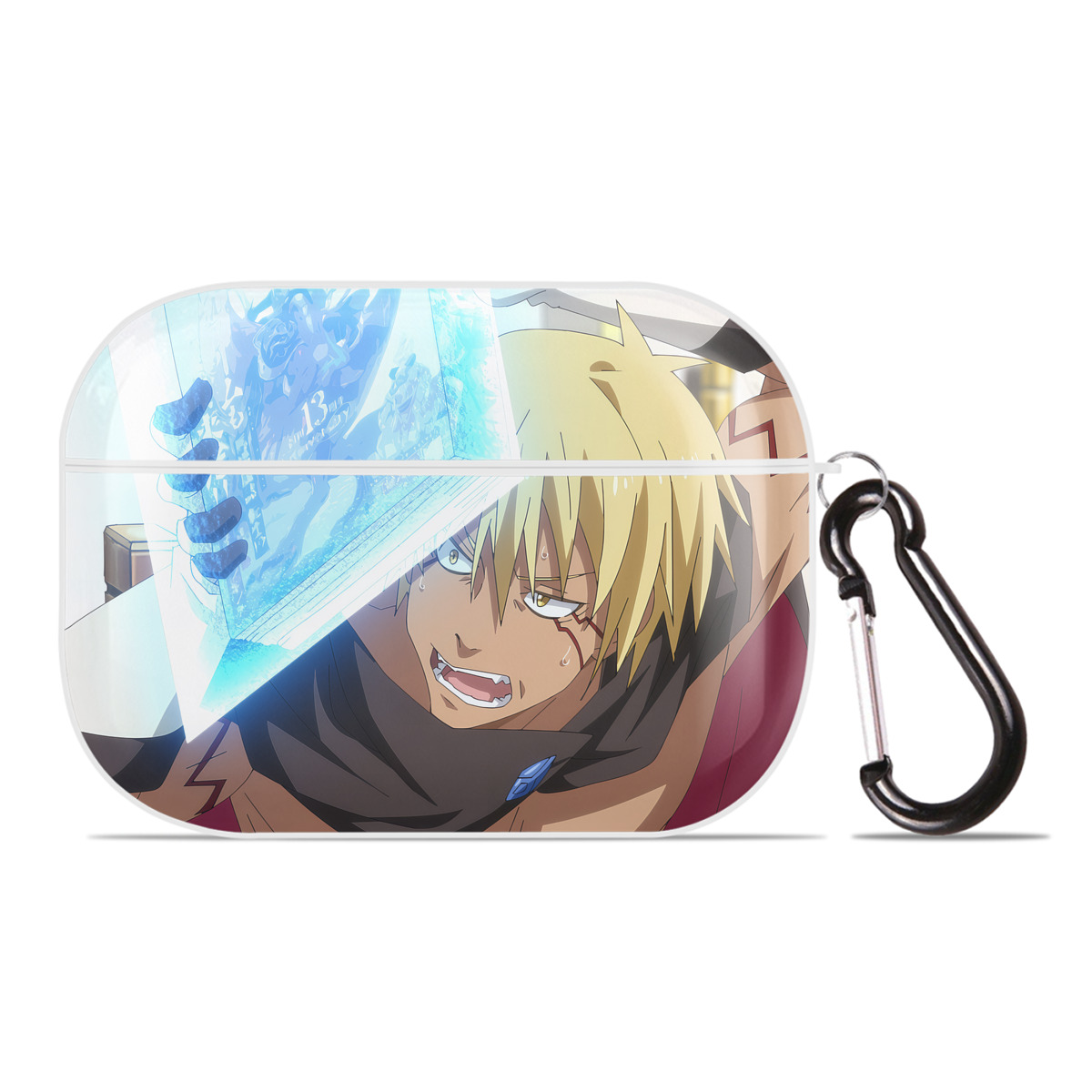 （画像用） 転スラ Regarding Reincarnated to Slime 【AirPods Pro用】ハードシェル保護ケース 耐衝撃・防指紋・カラビナ付き商品仕様