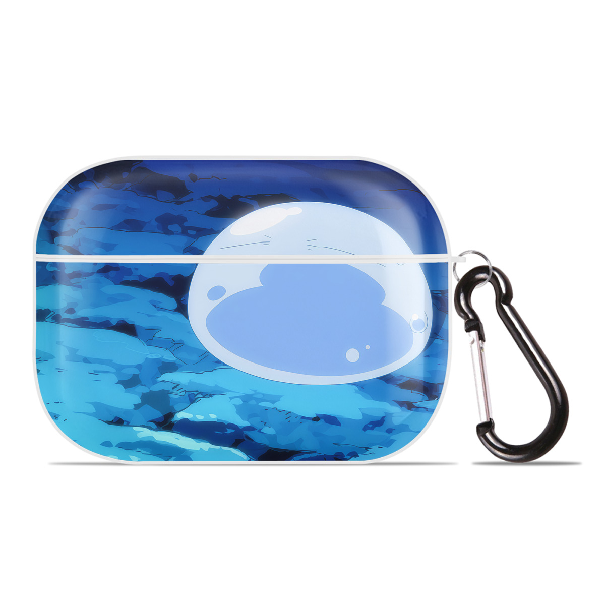 （画像用） 転スラ Regarding Reincarnated to Slime 【AirPods Pro用】ハードシェル保護ケース 耐衝撃・防指紋・カラビナ付き商品仕様