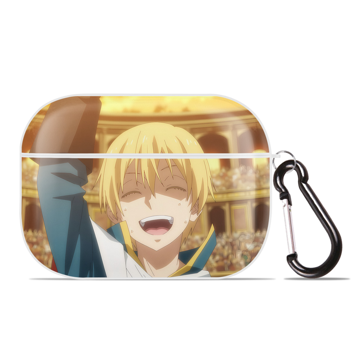 （画像用） 転スラ Regarding Reincarnated to Slime 【AirPods Pro用】ハードシェル保護ケース 耐衝撃・防指紋・カラビナ付き商品仕様