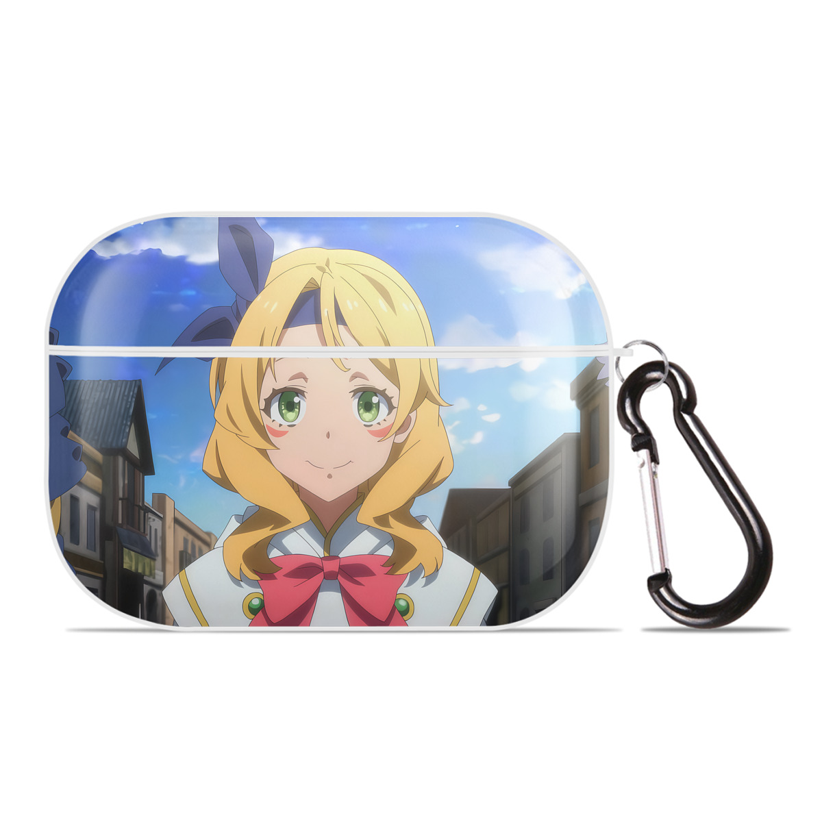 （画像用） 転スラ Regarding Reincarnated to Slime 【AirPods Pro用】ハードシェル保護ケース 耐衝撃・防指紋・カラビナ付き商品仕様