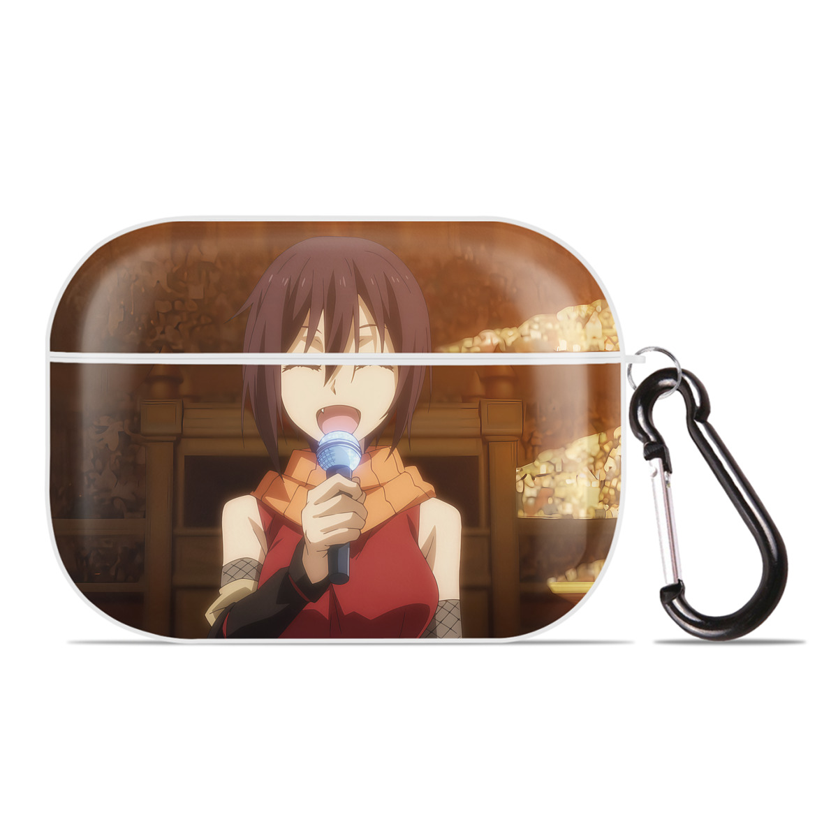 （画像用） 転スラ Regarding Reincarnated to Slime 【AirPods Pro用】ハードシェル保護ケース 耐衝撃・防指紋・カラビナ付き商品仕様