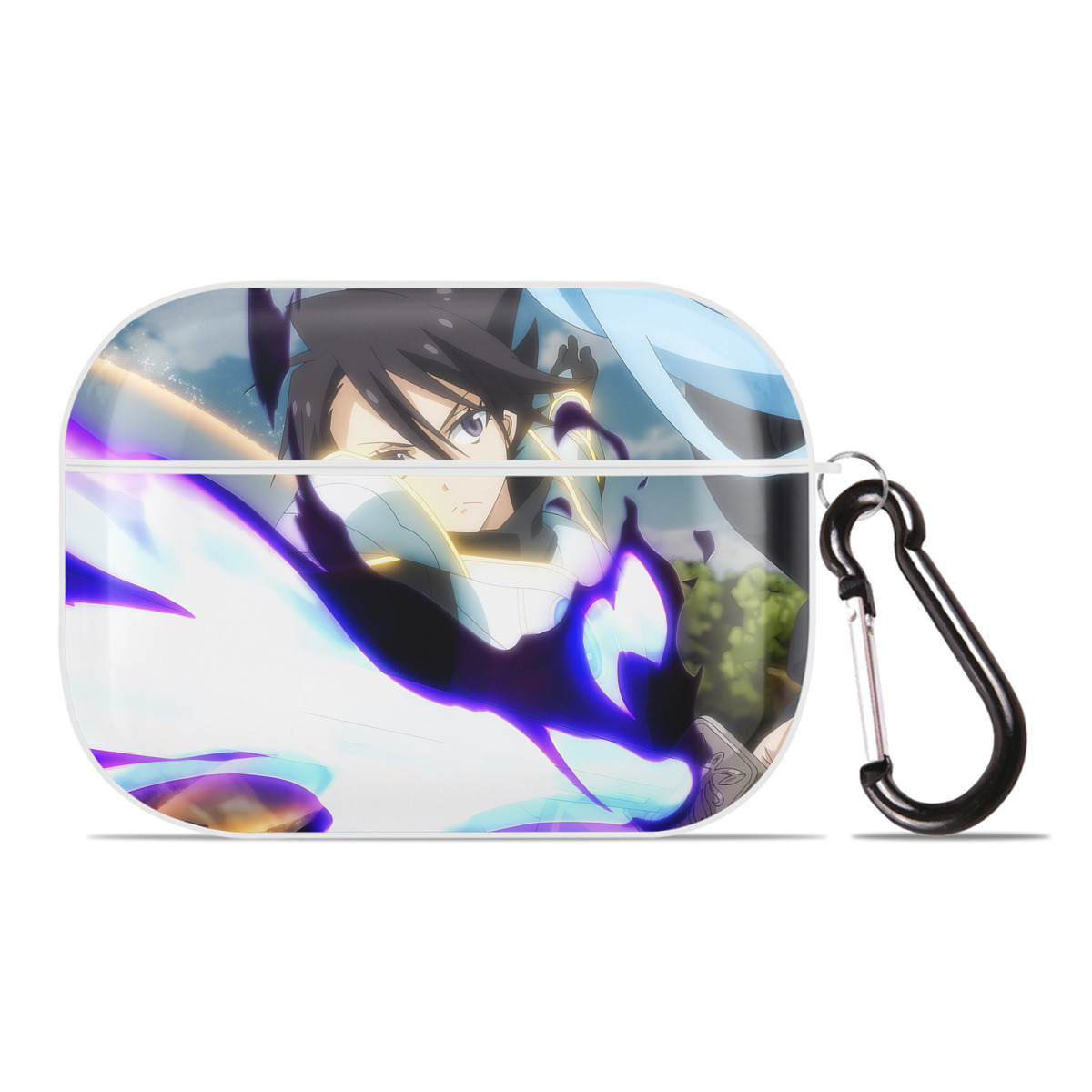 （画像用） 転スラ Regarding Reincarnated to Slime 【AirPods Pro用】ハードシェル保護ケース 耐衝撃・防指紋・カラビナ付き商品仕様
