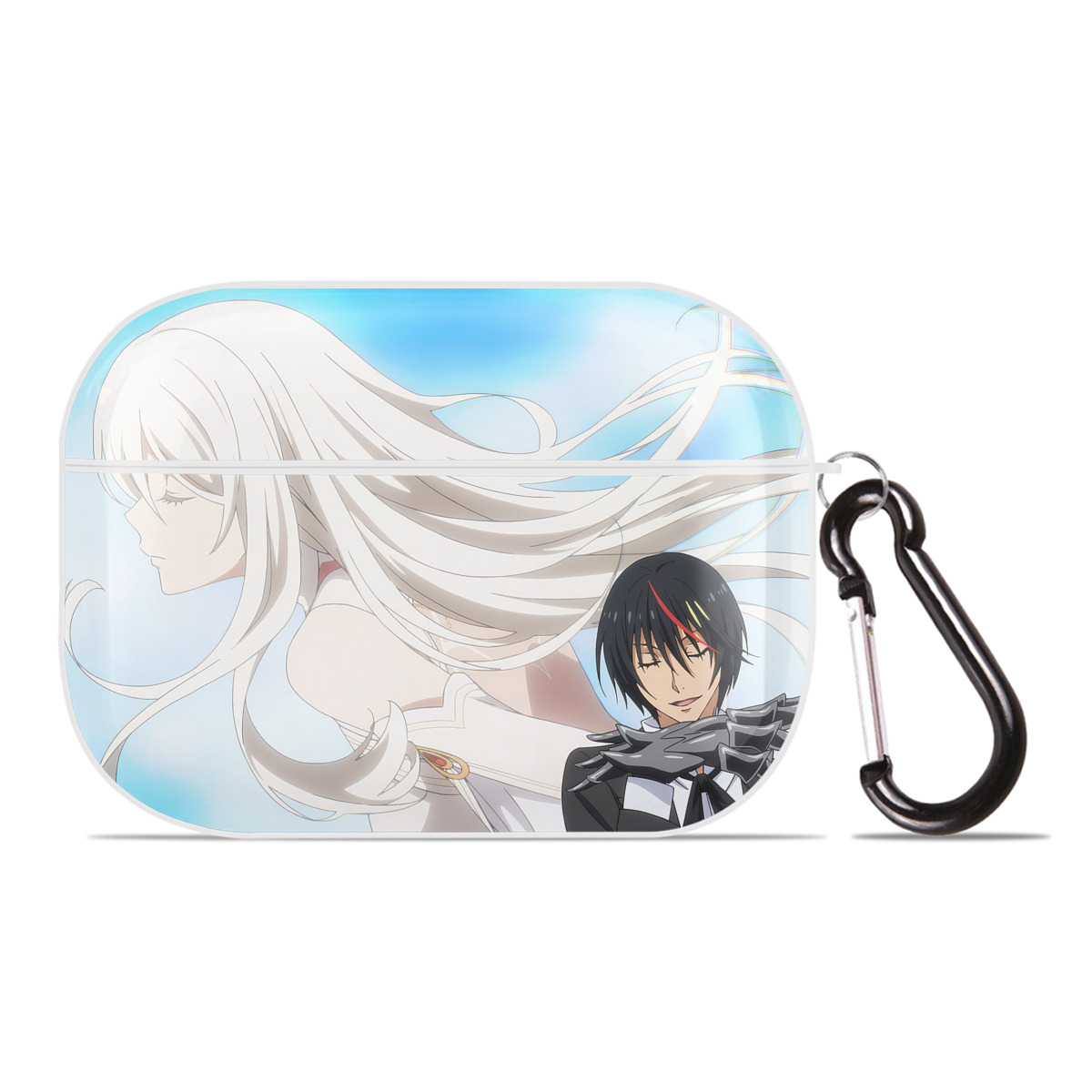 （画像用） 転スラ Regarding Reincarnated to Slime 【AirPods Pro用】ハードシェル保護ケース 耐衝撃・防指紋・カラビナ付き商品仕様