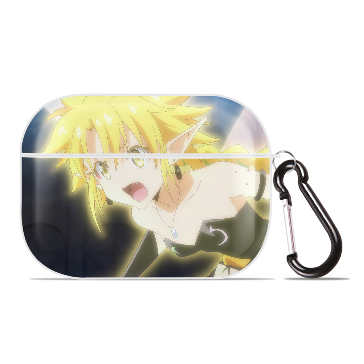 （画像用） 転スラ Regarding Reincarnated to Slime 【AirPods Pro用】ハードシェル保護ケース 耐衝撃・防指紋・カラビナ付き商品仕様