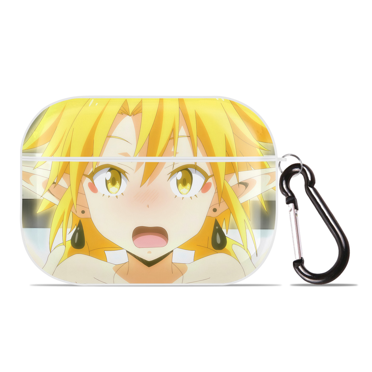 （画像用） 転スラ Regarding Reincarnated to Slime 【AirPods Pro用】ハードシェル保護ケース 耐衝撃・防指紋・カラビナ付き商品仕様