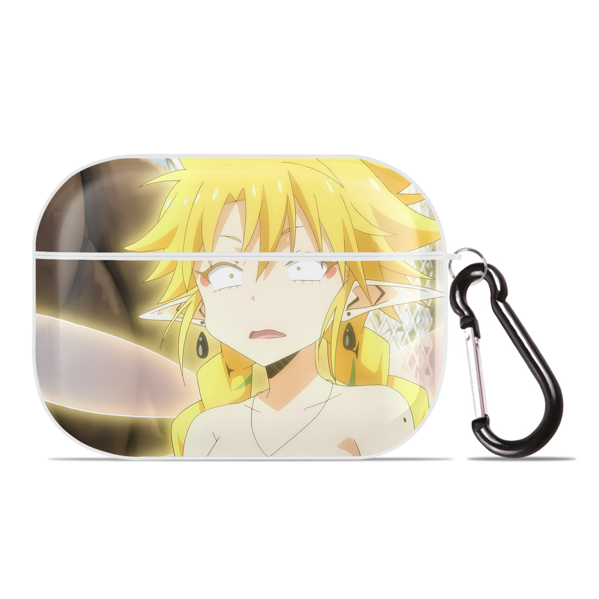 （画像用） 転スラ Regarding Reincarnated to Slime 【AirPods Pro用】ハードシェル保護ケース 耐衝撃・防指紋・カラビナ付き商品仕様