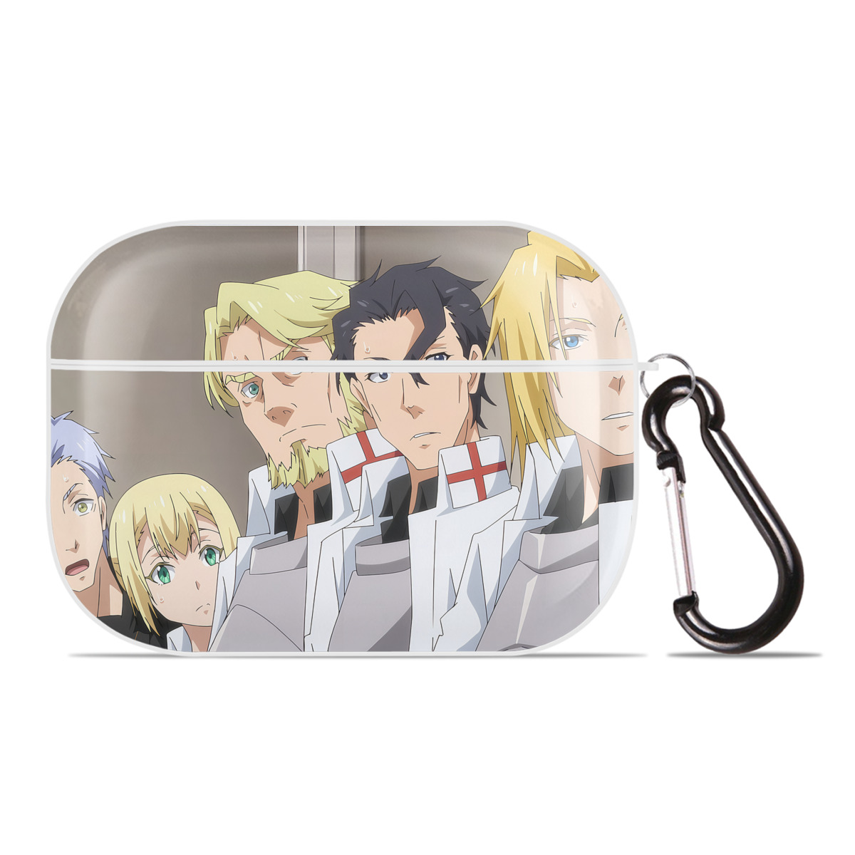（画像用） 転スラ Regarding Reincarnated to Slime 【AirPods Pro用】ハードシェル保護ケース 耐衝撃・防指紋・カラビナ付き商品仕様