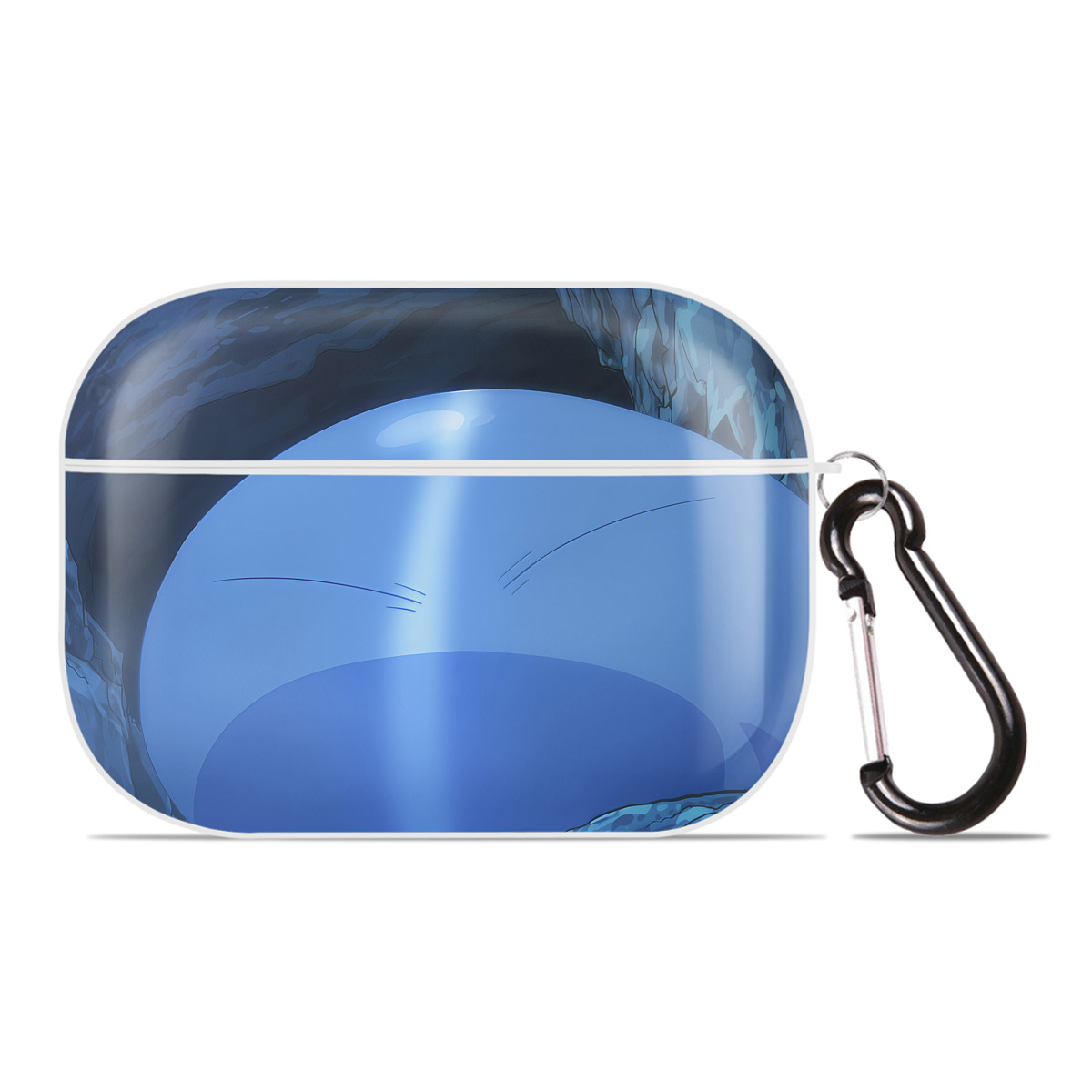 （画像用） 転スラ Regarding Reincarnated to Slime 【AirPods Pro用】ハードシェル保護ケース 耐衝撃・防指紋・カラビナ付き商品仕様