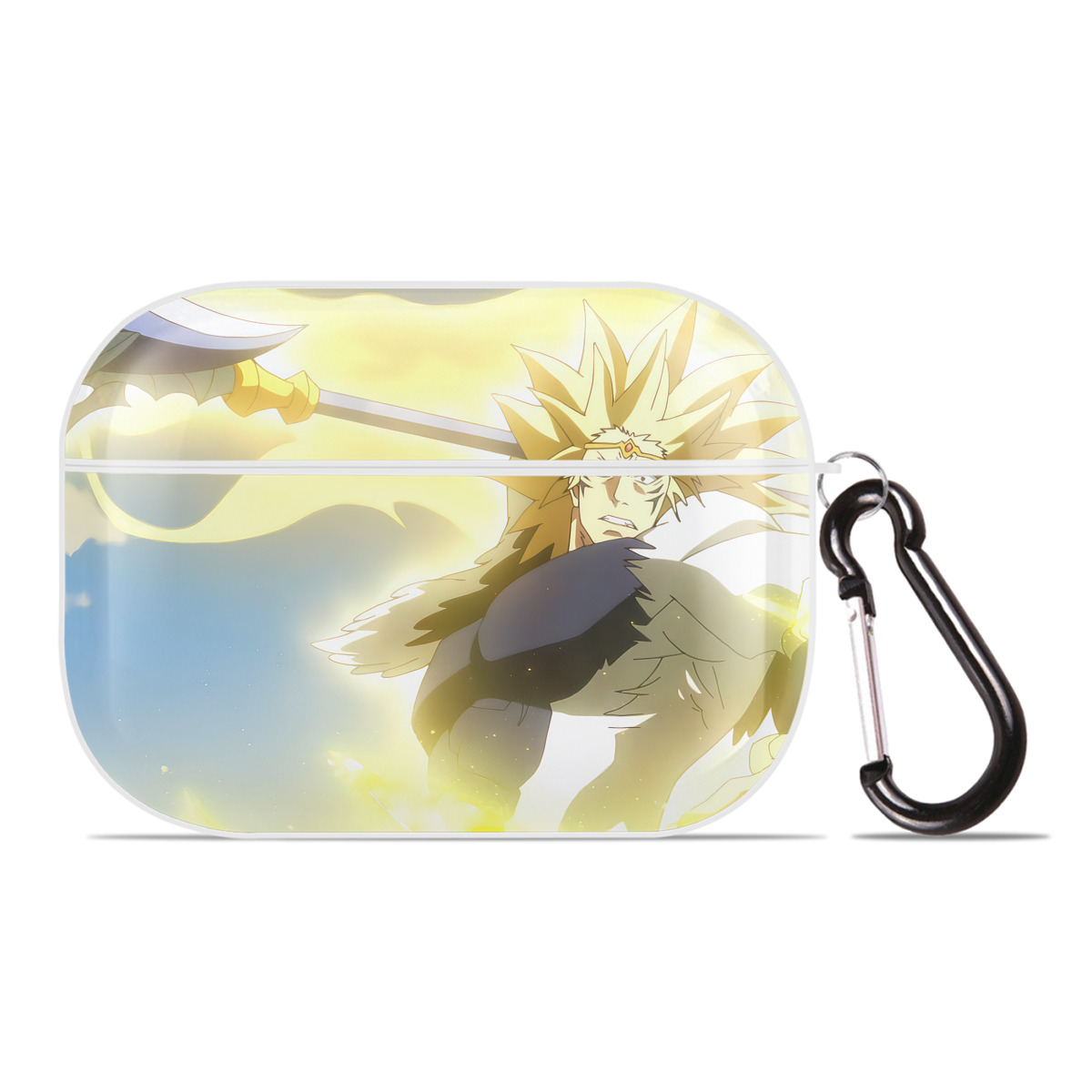 （画像用） 転スラ Regarding Reincarnated to Slime 【AirPods Pro用】ハードシェル保護ケース 耐衝撃・防指紋・カラビナ付き商品仕様