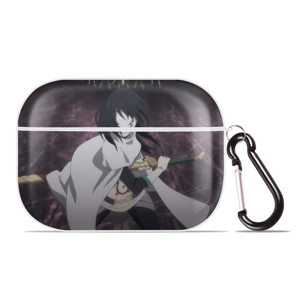 （画像用） 転スラ Regarding Reincarnated to Slime 【AirPods Pro用】ハードシェル保護ケース 耐衝撃・防指紋・カラビナ付き商品仕様