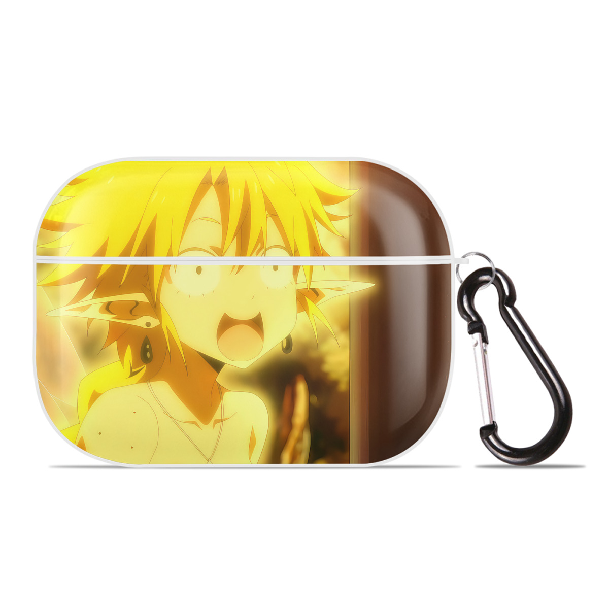 （画像用） 転スラ Regarding Reincarnated to Slime 【AirPods Pro用】ハードシェル保護ケース 耐衝撃・防指紋・カラビナ付き商品仕様