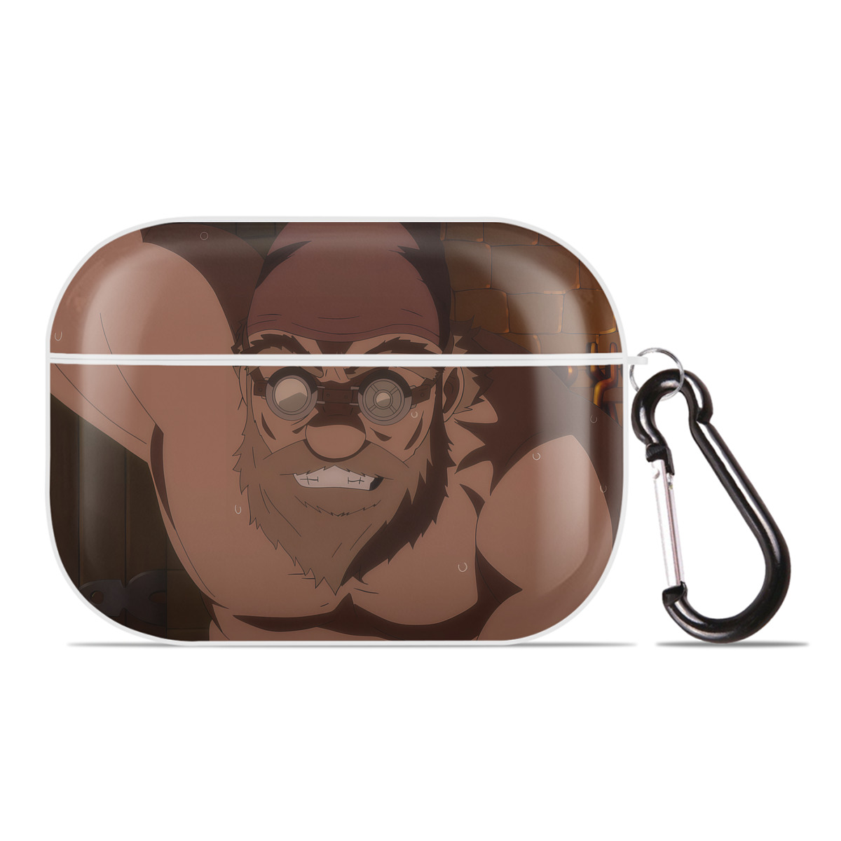（画像用） 転スラ Regarding Reincarnated to Slime 【AirPods Pro用】ハードシェル保護ケース 耐衝撃・防指紋・カラビナ付き商品仕様