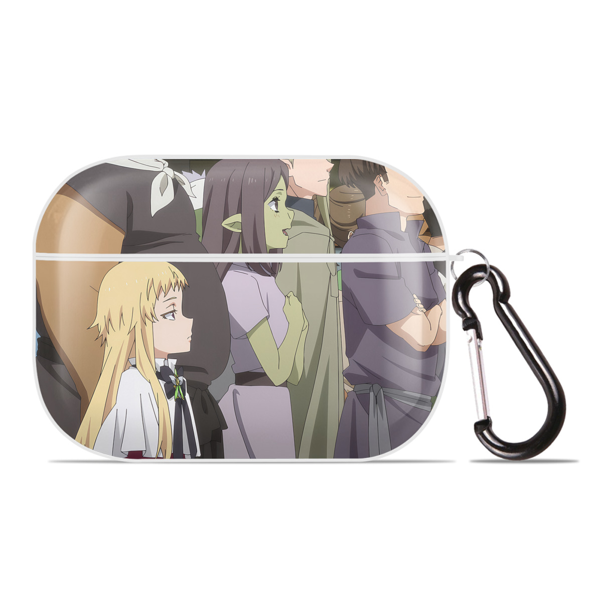 （画像用） 転スラ Regarding Reincarnated to Slime 【AirPods Pro用】ハードシェル保護ケース 耐衝撃・防指紋・カラビナ付き商品仕様