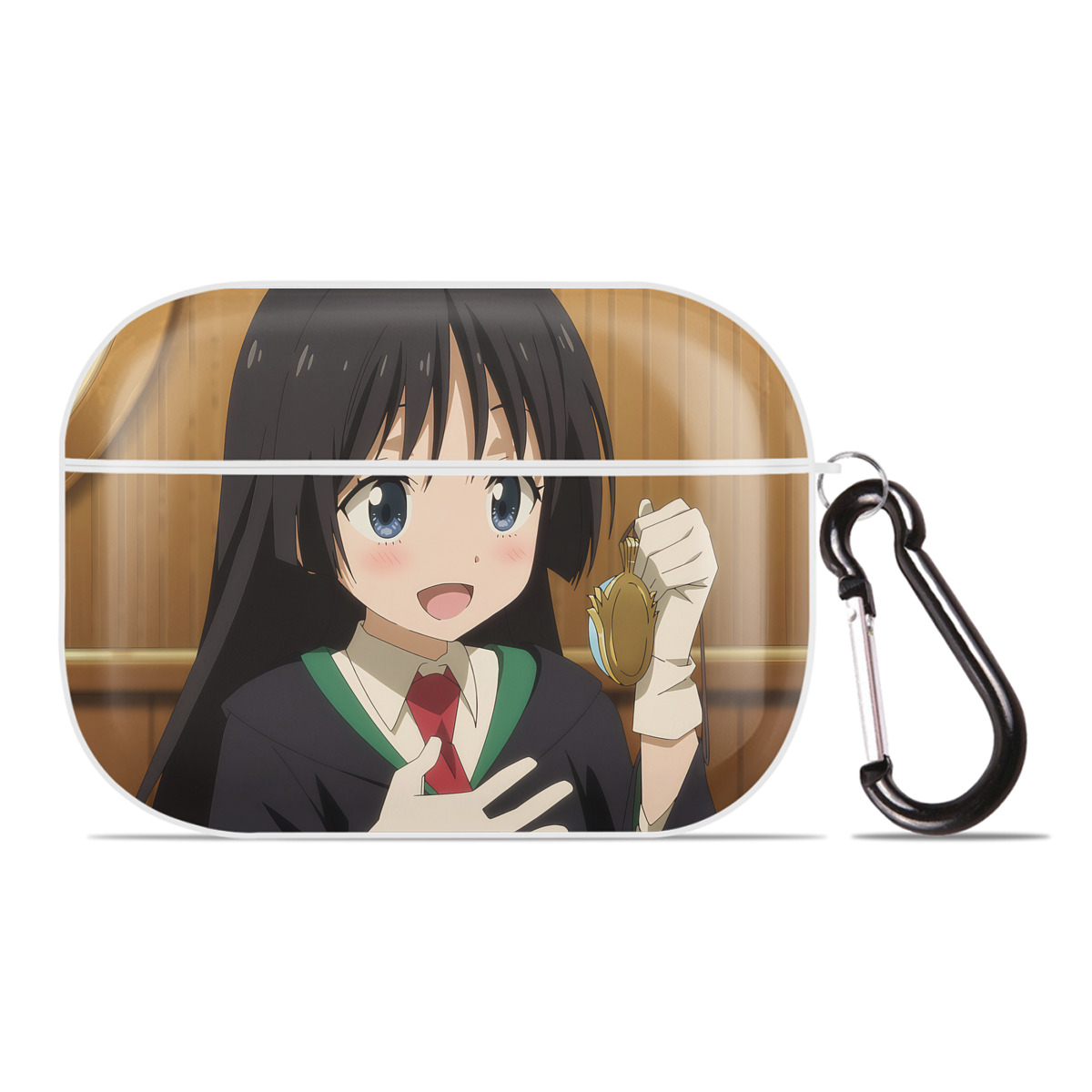 （画像用） 転スラ Regarding Reincarnated to Slime 【AirPods Pro用】ハードシェル保護ケース 耐衝撃・防指紋・カラビナ付き商品仕様