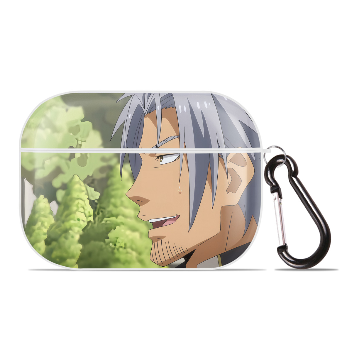 （画像用） 転スラ Regarding Reincarnated to Slime 【AirPods Pro用】ハードシェル保護ケース 耐衝撃・防指紋・カラビナ付き商品仕様