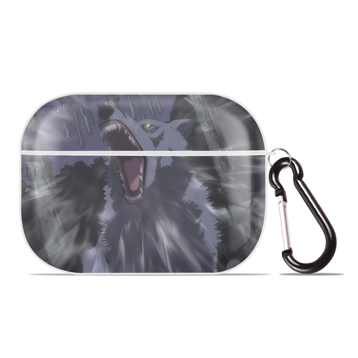 （画像用） 転スラ Regarding Reincarnated to Slime 【AirPods Pro用】ハードシェル保護ケース 耐衝撃・防指紋・カラビナ付き商品仕様