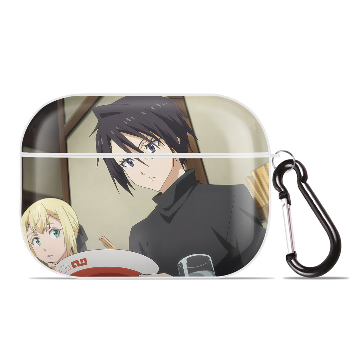 （画像用） 転スラ Regarding Reincarnated to Slime 【AirPods Pro用】ハードシェル保護ケース 耐衝撃・防指紋・カラビナ付き商品仕様