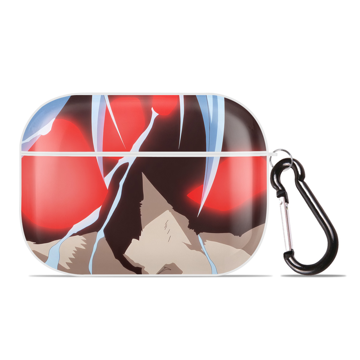 （画像用） 転スラ Regarding Reincarnated to Slime 【AirPods Pro用】ハードシェル保護ケース 耐衝撃・防指紋・カラビナ付き商品仕様