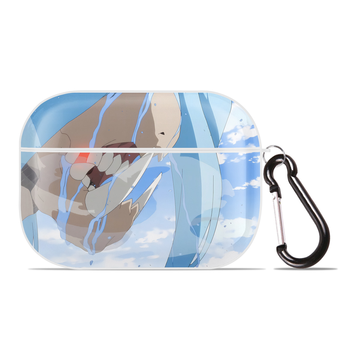 （画像用） 転スラ Regarding Reincarnated to Slime 【AirPods Pro用】ハードシェル保護ケース 耐衝撃・防指紋・カラビナ付き商品仕様