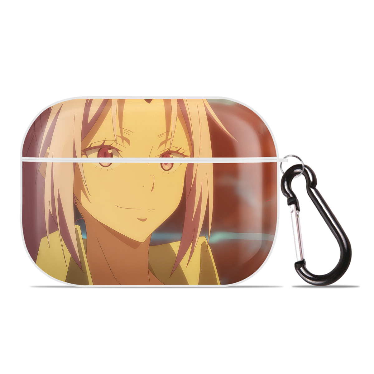 （画像用） 転スラ Regarding Reincarnated to Slime 【AirPods Pro用】ハードシェル保護ケース 耐衝撃・防指紋・カラビナ付き商品仕様