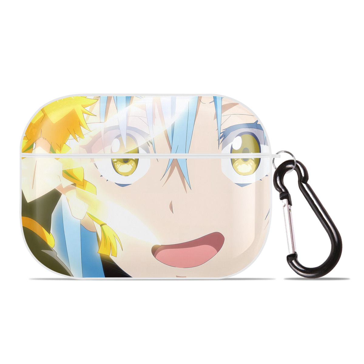 （画像用） 転スラ Regarding Reincarnated to Slime 【AirPods Pro用】ハードシェル保護ケース 耐衝撃・防指紋・カラビナ付き商品仕様