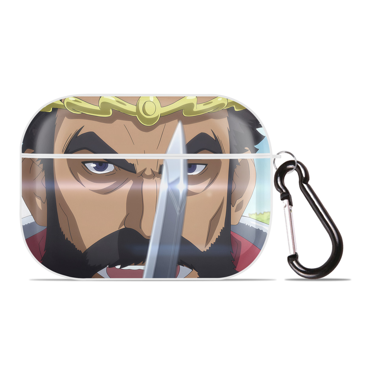 （画像用） 転スラ Regarding Reincarnated to Slime 【AirPods Pro用】ハードシェル保護ケース 耐衝撃・防指紋・カラビナ付き商品仕様