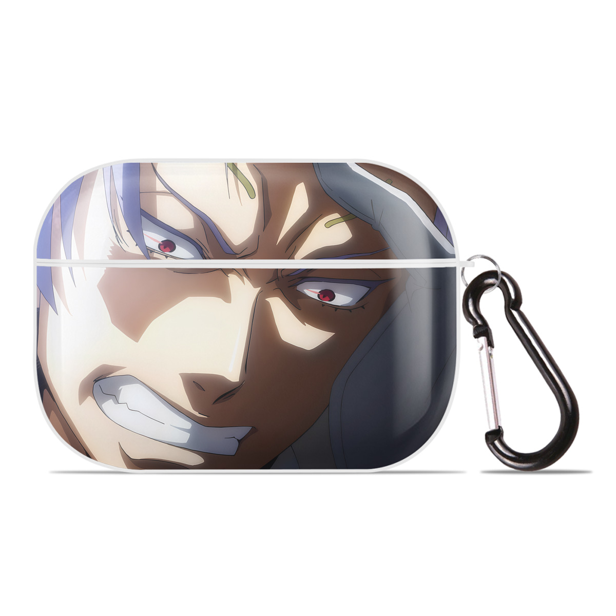 （画像用） 転スラ Regarding Reincarnated to Slime 【AirPods Pro用】ハードシェル保護ケース 耐衝撃・防指紋・カラビナ付き商品仕様