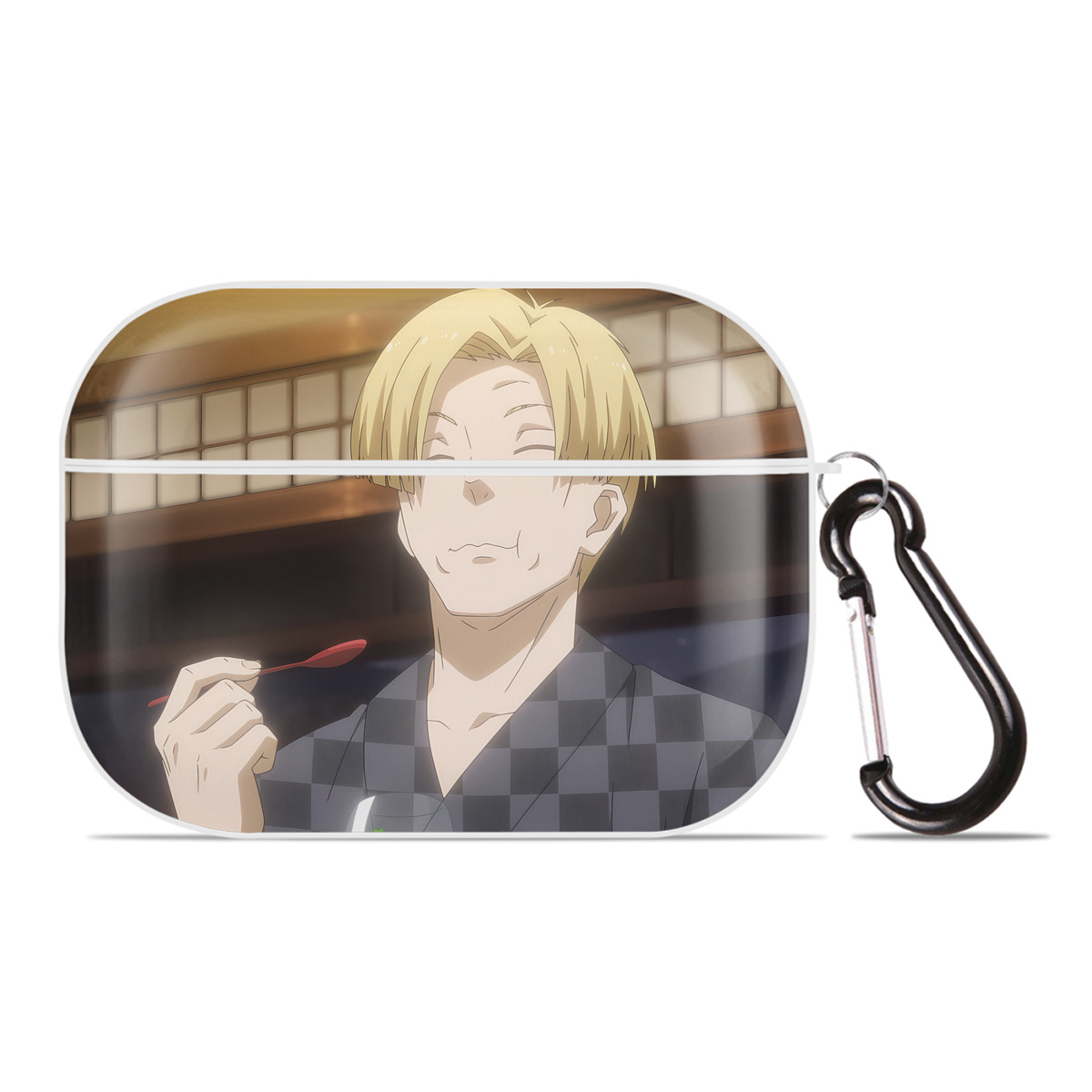 （画像用） 転スラ Regarding Reincarnated to Slime 【AirPods Pro用】ハードシェル保護ケース 耐衝撃・防指紋・カラビナ付き商品仕様