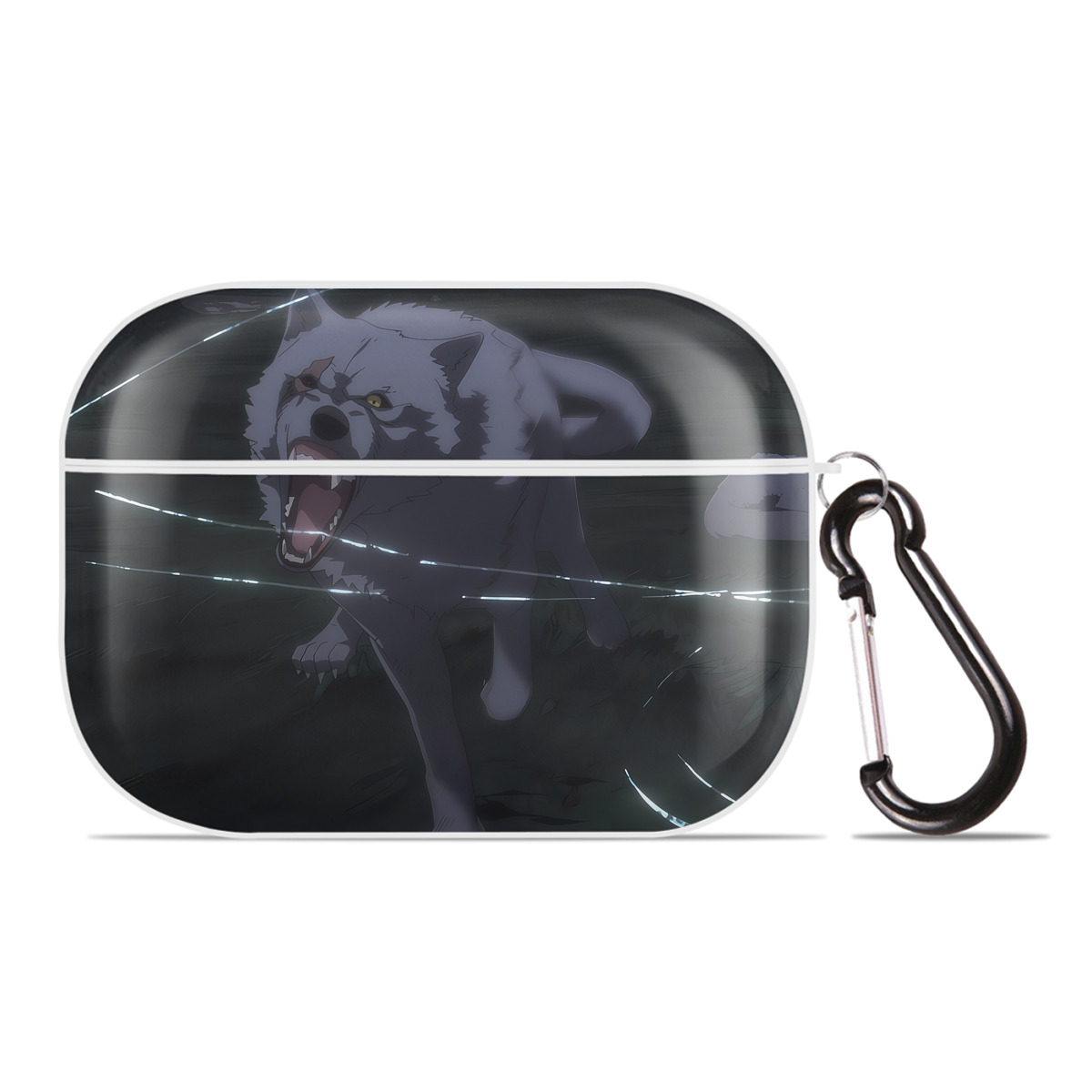 （画像用） 転スラ Regarding Reincarnated to Slime 【AirPods Pro用】ハードシェル保護ケース 耐衝撃・防指紋・カラビナ付き商品仕様